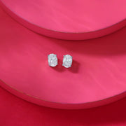 Gleam Pop Silver Stud Earrings