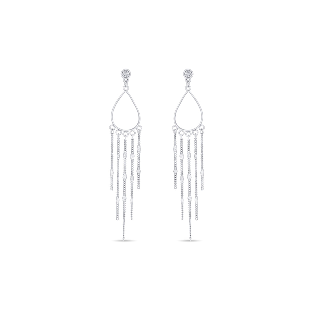 Urban Drop Silver Drops & Dangler Earrings