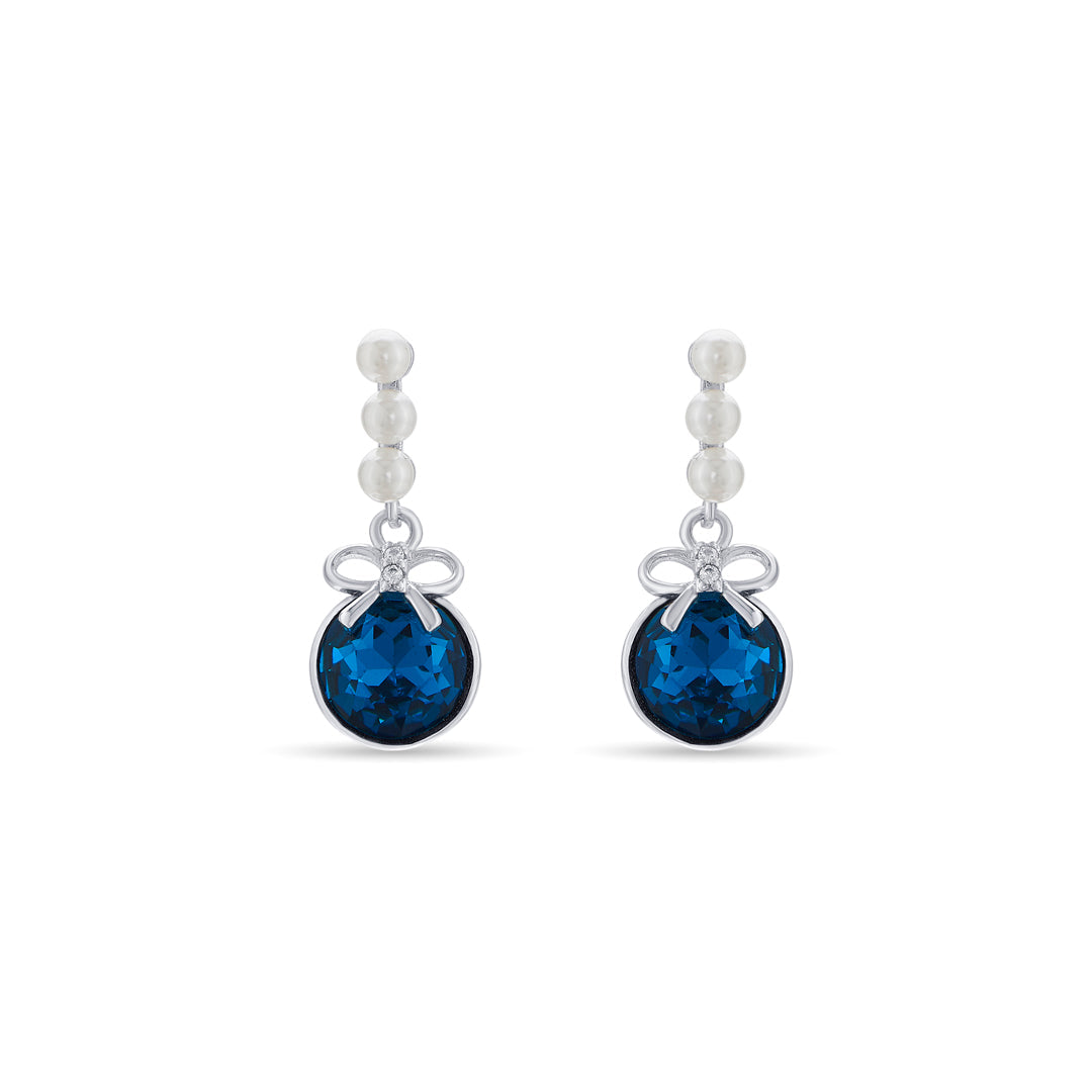 Pixie Charm Silver Drops & Dangler Earrings
