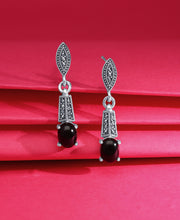 Serenity Drops Silver Earrings