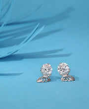 Astral Allure Silver Earrings