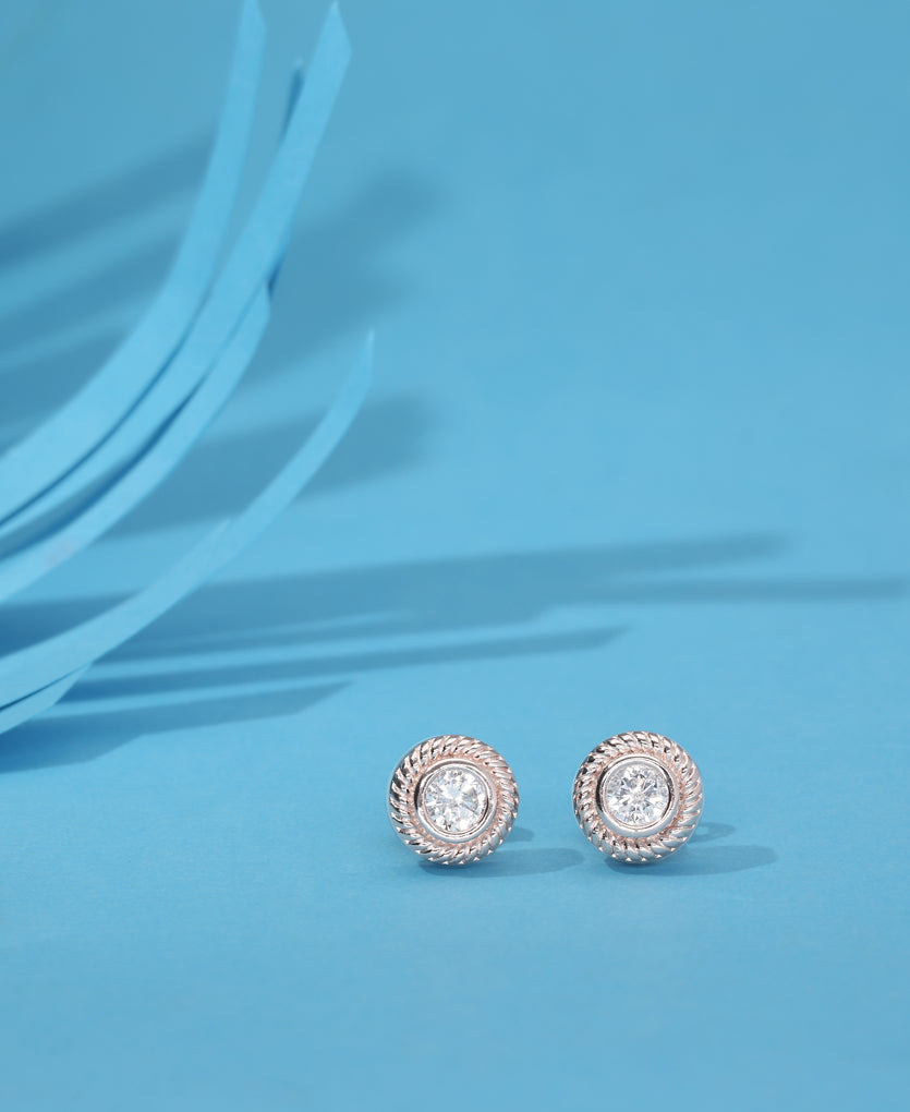 Enchanting Orbs Silver Earrings