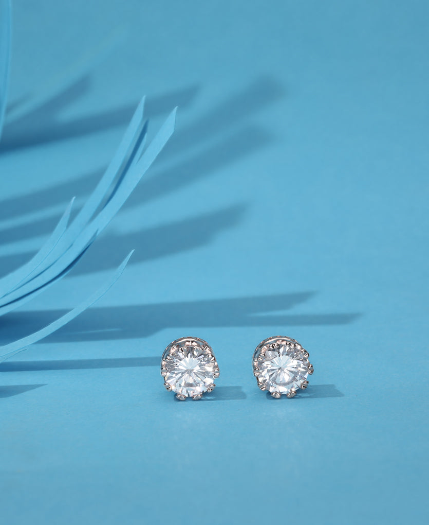 Orbit Radiance Silver Earrings