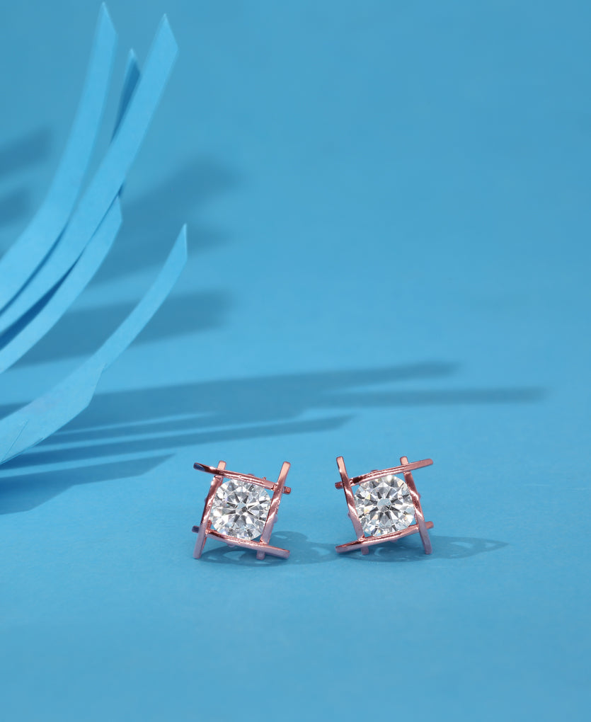 Quad Delight Silver Earrings