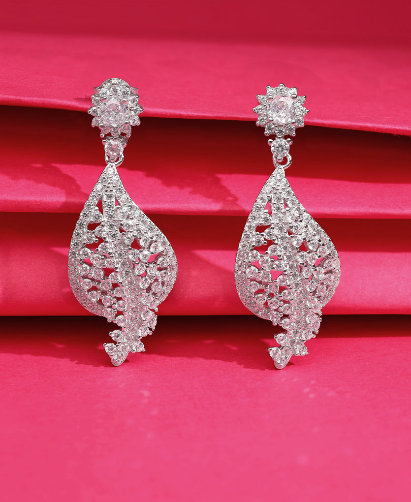 Playful Mirage Silver Earrings