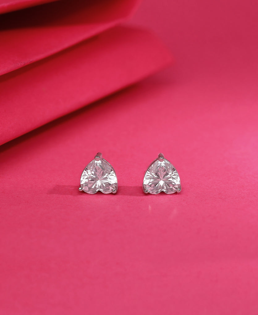 Dazzle Dew Silver Earrings