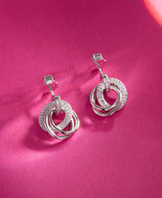 Gorgeous Silver Drop Earrings To Add A Touch Of Elegance
