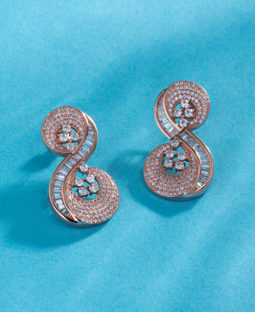 Shimmering Silver Earrings For A Night Out