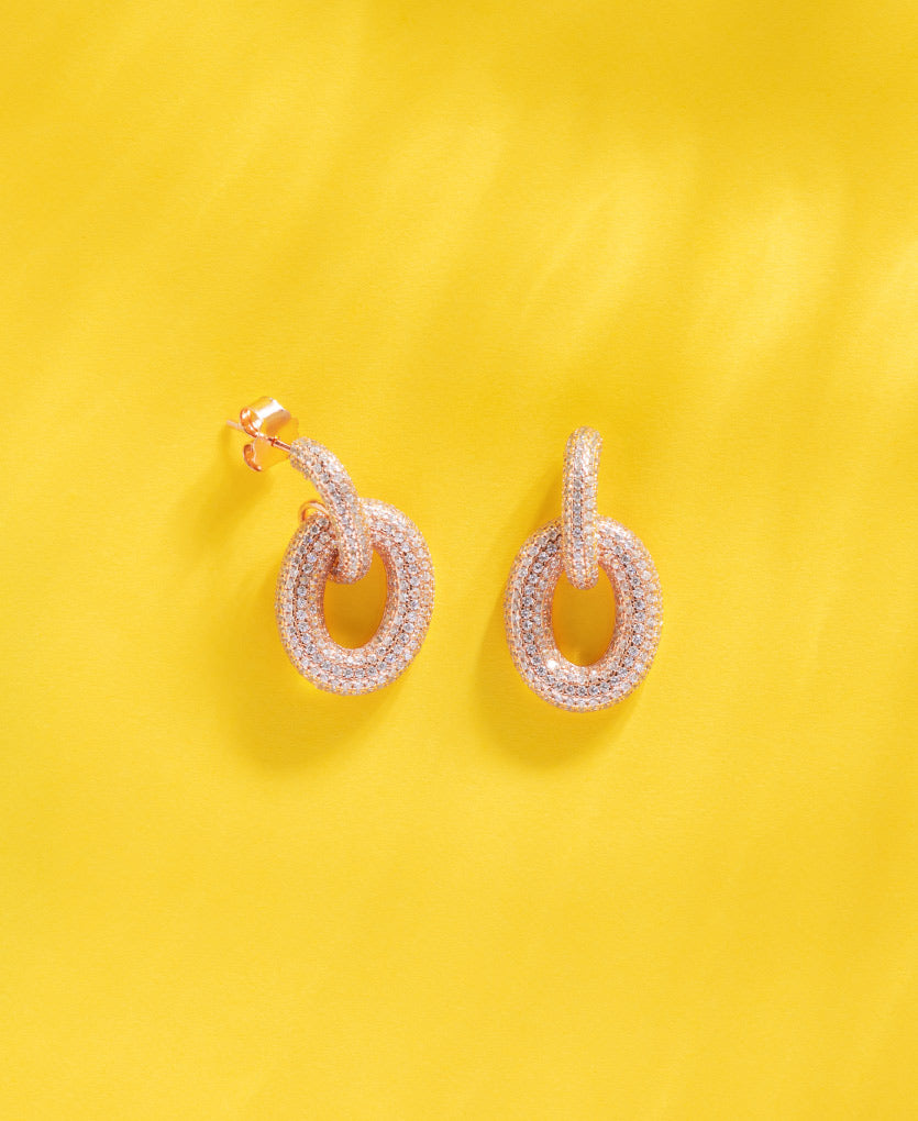 Sterling Silver Celestial Drop Earrings