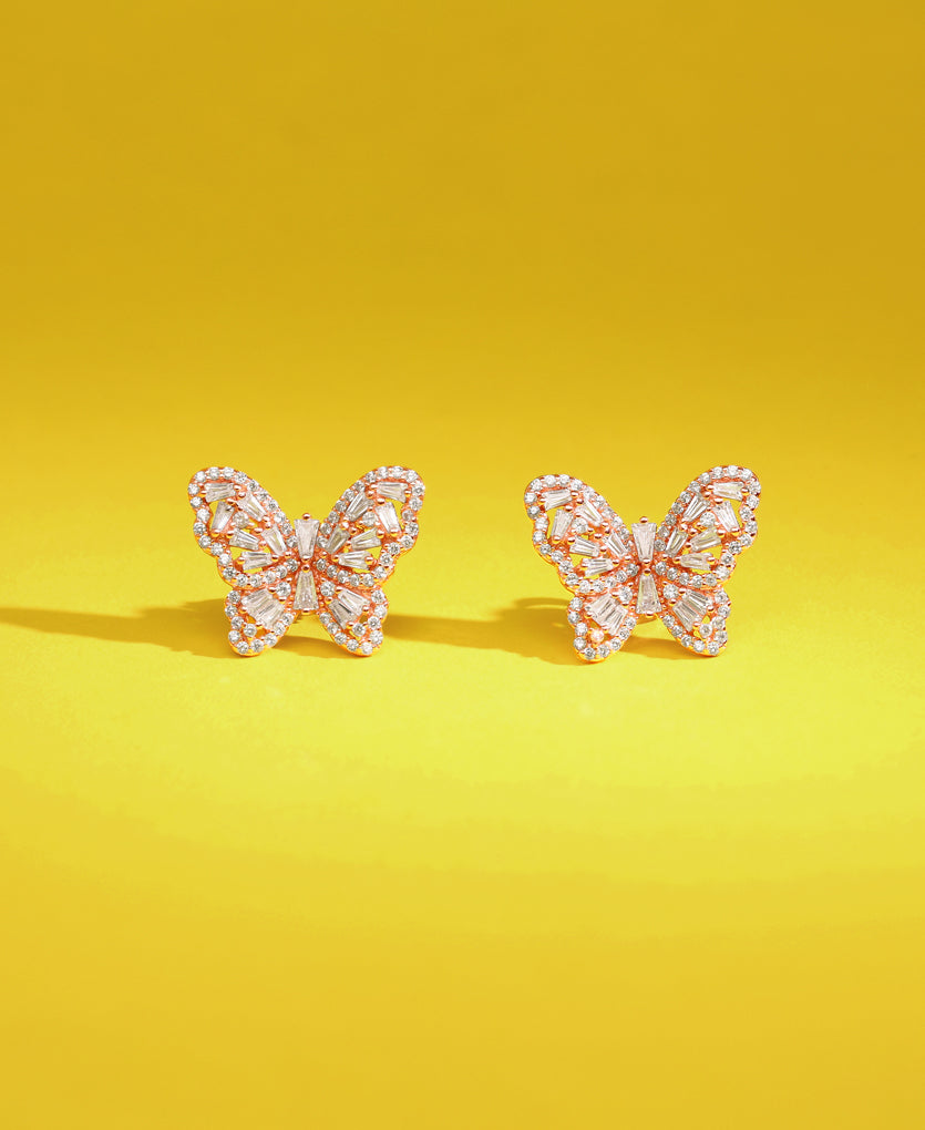 Cluster Charm Silver Earrings