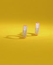 Elegant Etch Silver Earrings