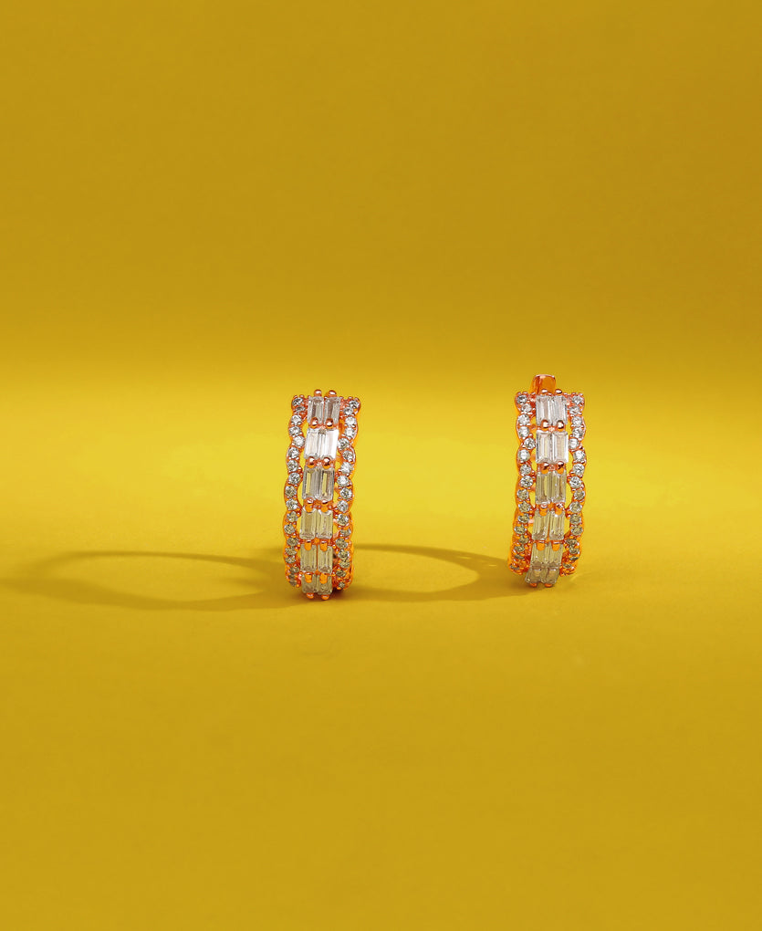 Sterling Rhythm Silver Earrings