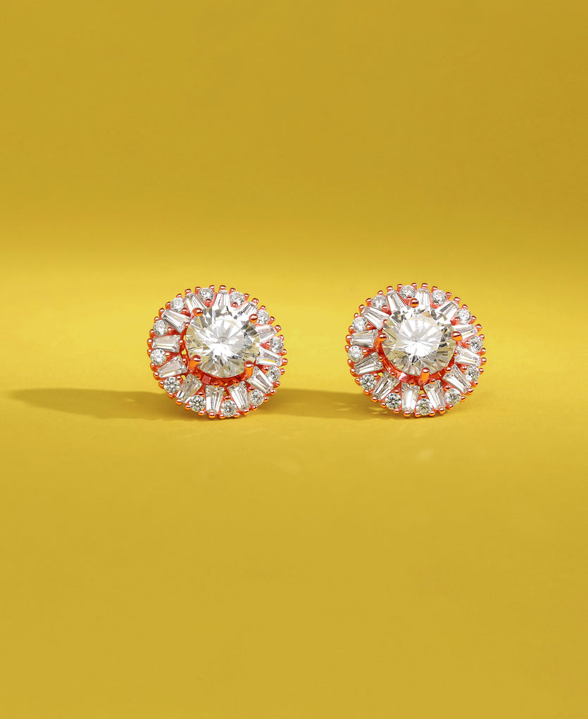 Conquer Castle Silver Earrings