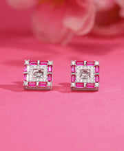 Subtle Spark Silver Earrings