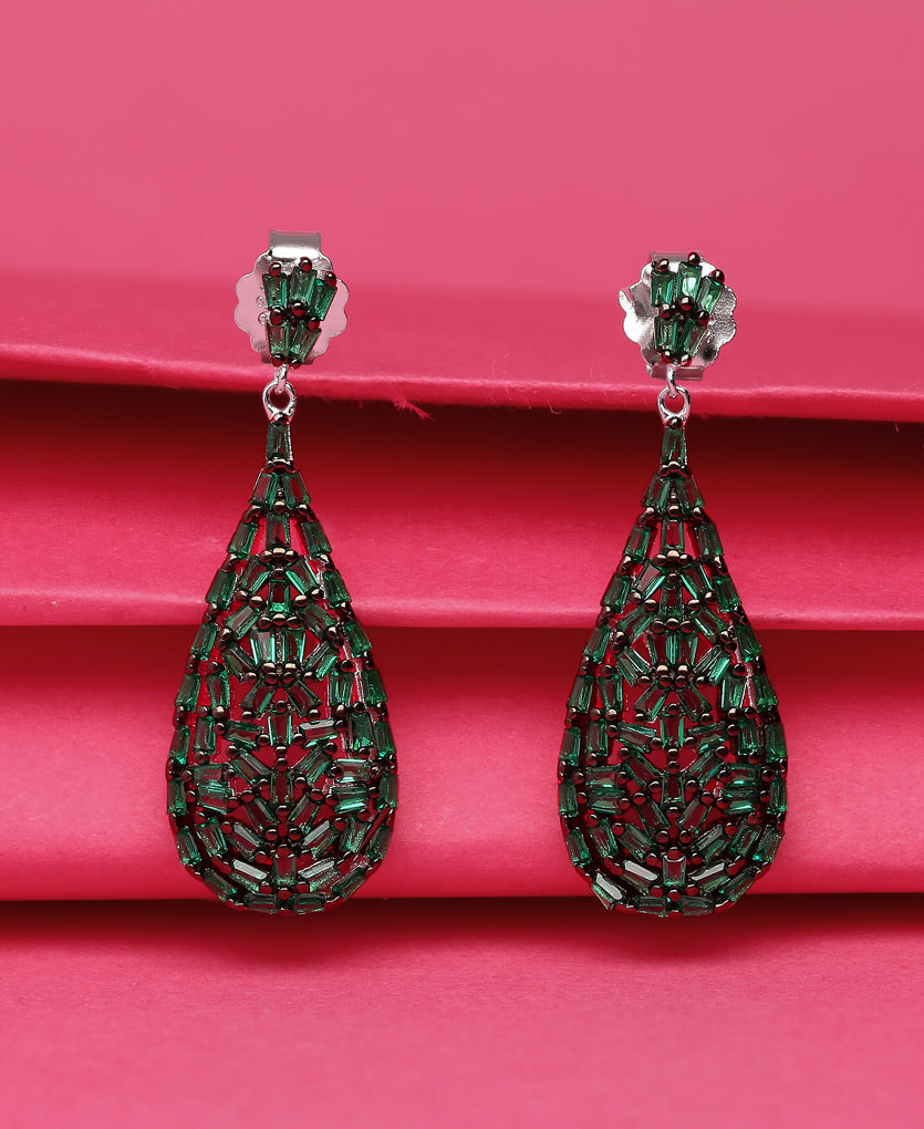 Pretty Posy Silver Earrings