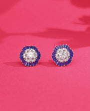 Tiny Twilight Silver Earrings