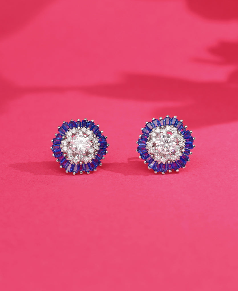 Tiny Twilight Silver Earrings