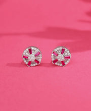 Starry Aurora Silver Earrings