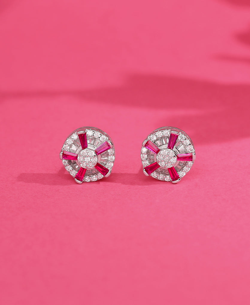 Starry Aurora Silver Earrings