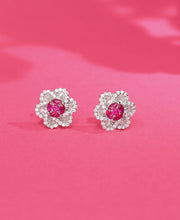 Stellar Sparkle Silver Earrings