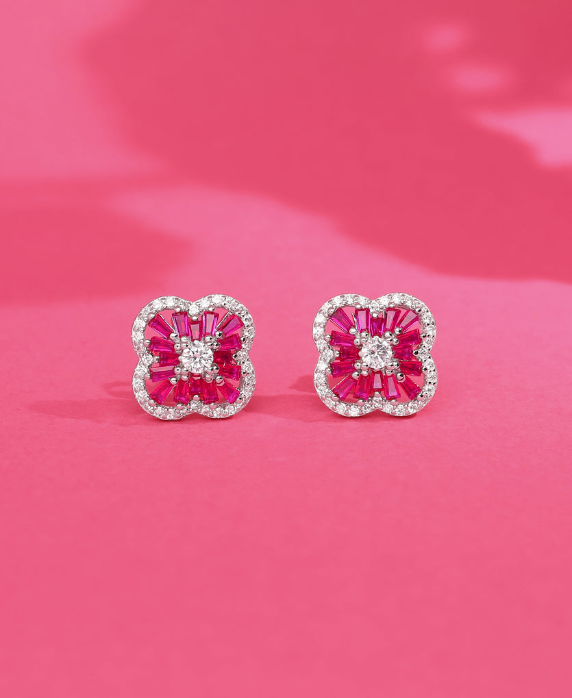 Classy Chic Silver Earrings