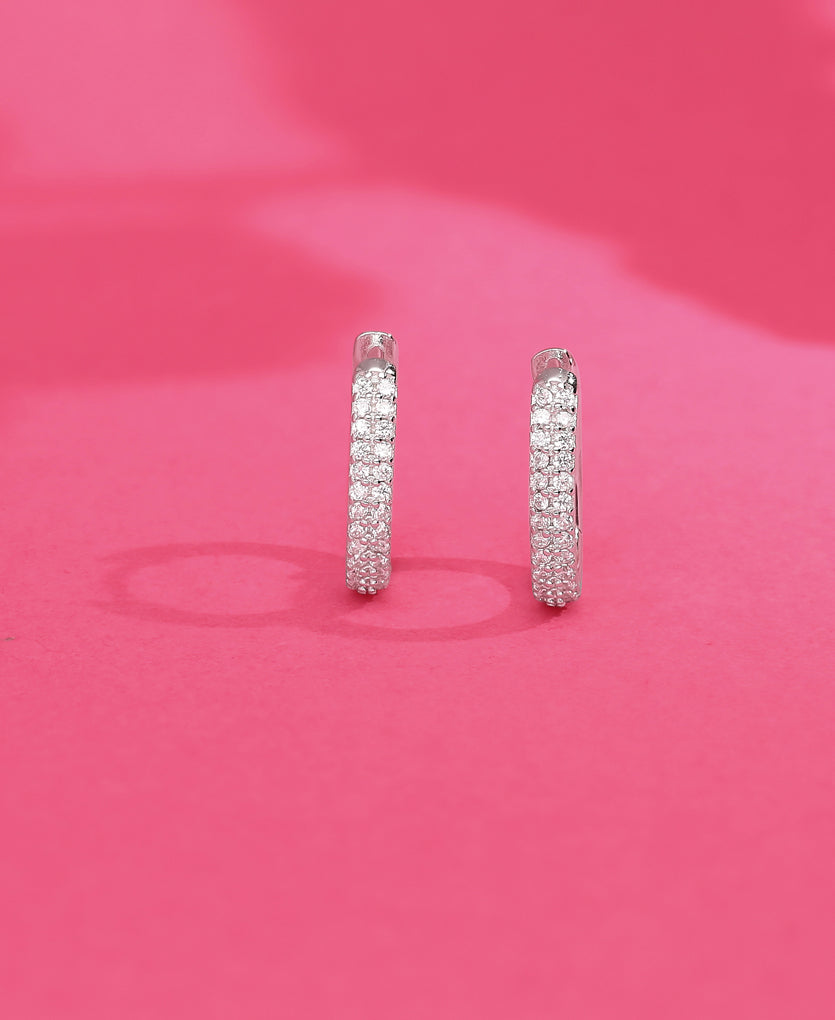 Dainty Delicacy Silver Earrings
