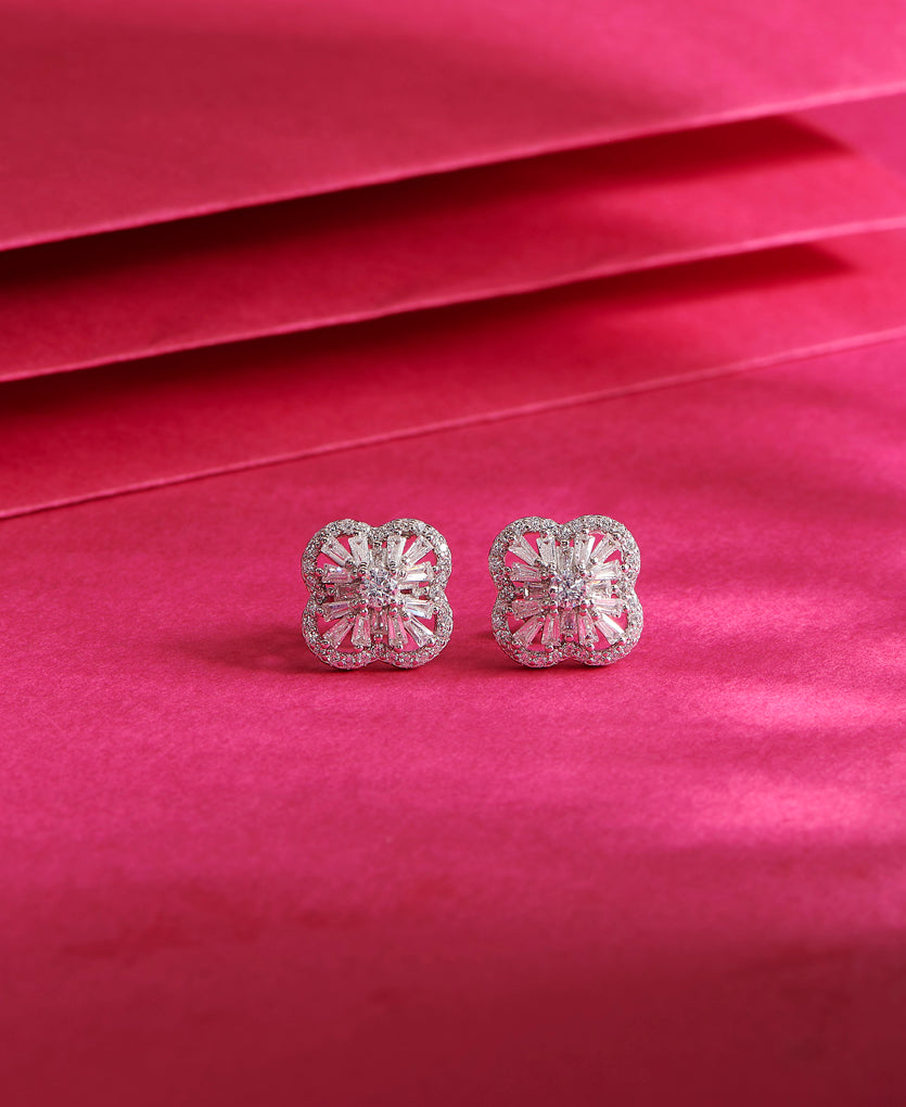 Ethereal Prism Silver Earring