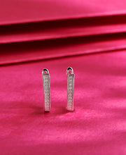 Cryptic Spell Silver Earring