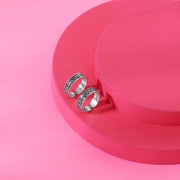 Floral Tide Oxidized Silver Toe Ring