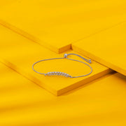 Prestige Chain Silver Adjustable Bracelet