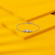 Opal Pop Silver Flexible Bracelet