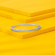 Shine Trail Silver Oval Bracelet