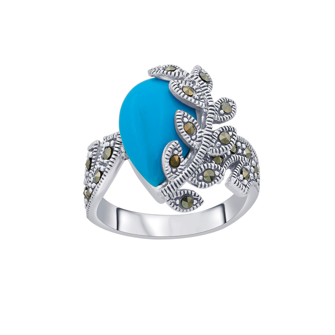 Prunus Sparks Silver Ring