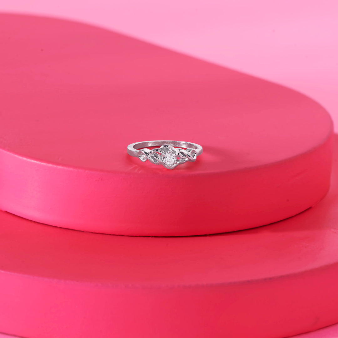 Chill Spark Silver Ring