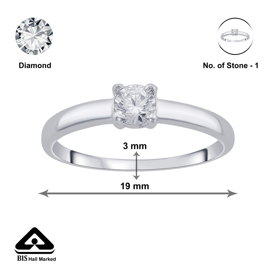 Velvet Line Silver Ring