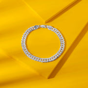Luxe Link Silver Men's Bracelet