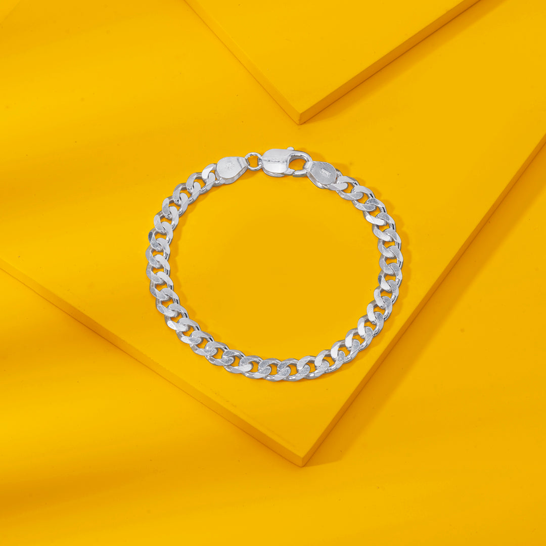Core Link Silver Men's Bracelet