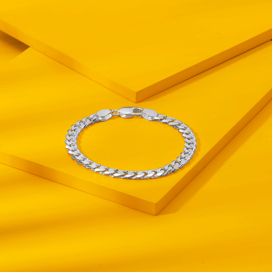 Core Link Silver Men's Bracelet