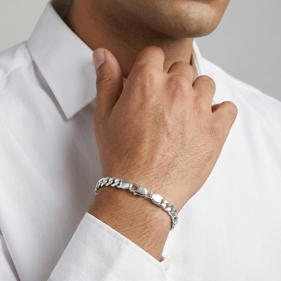 Core Link Silver Men's Bracelet