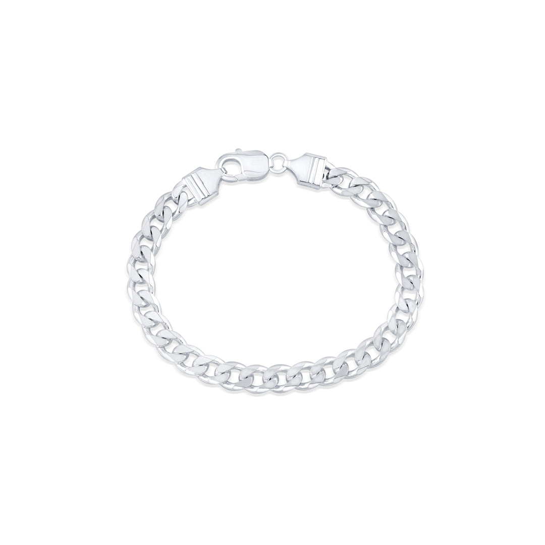 Aero Link Silver Men's Bracelet