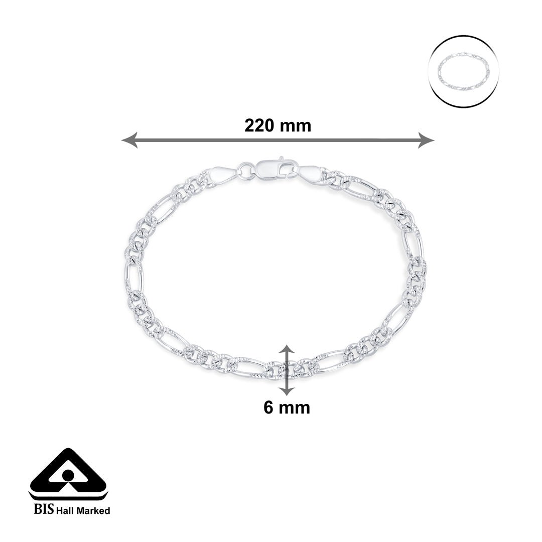 Hype Link Silver Men's Bracelet