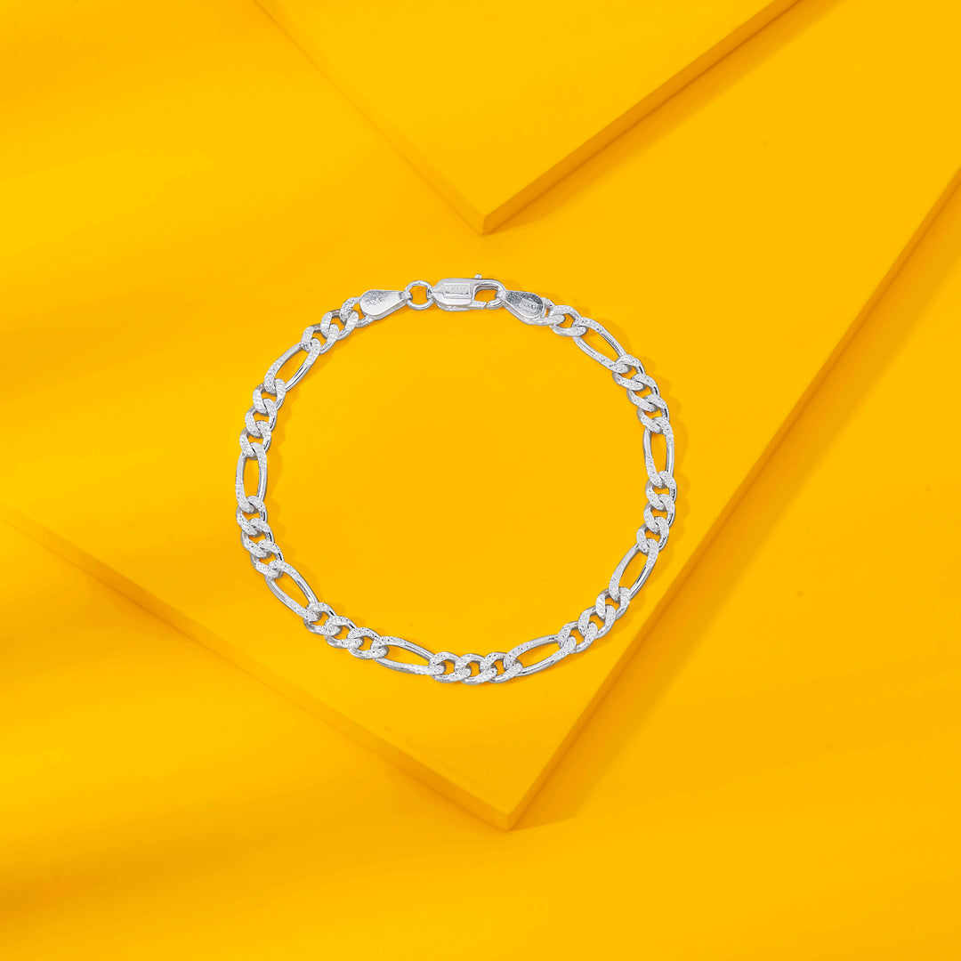 Hype Link Silver Men's Bracelet