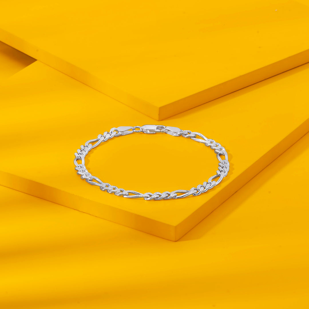Hype Link Silver Men's Bracelet