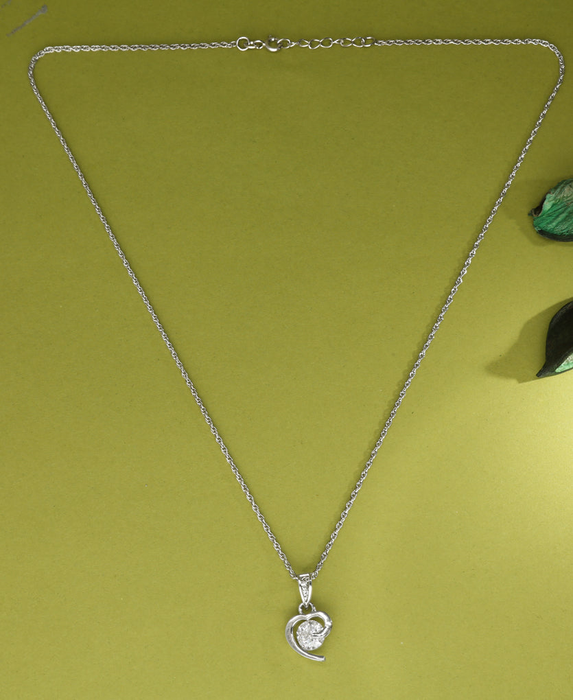 Twilight Spark Silver Necklace