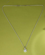 Aurora Spark Silver Necklace