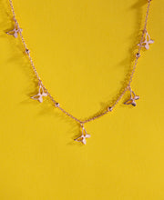 Silver Butterfly Charm Necklace