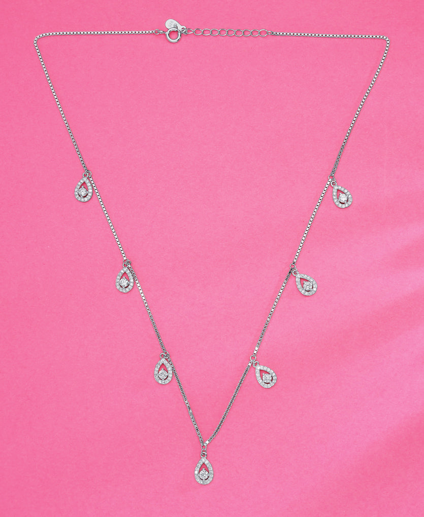 Droplet Delight Charm Necklace