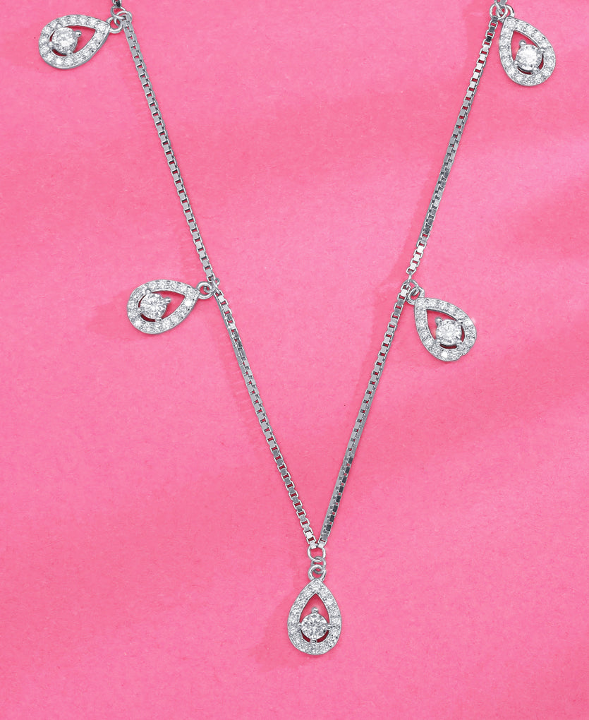 Droplet Delight Charm Necklace