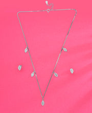 Leafy Luster Charm Necklace