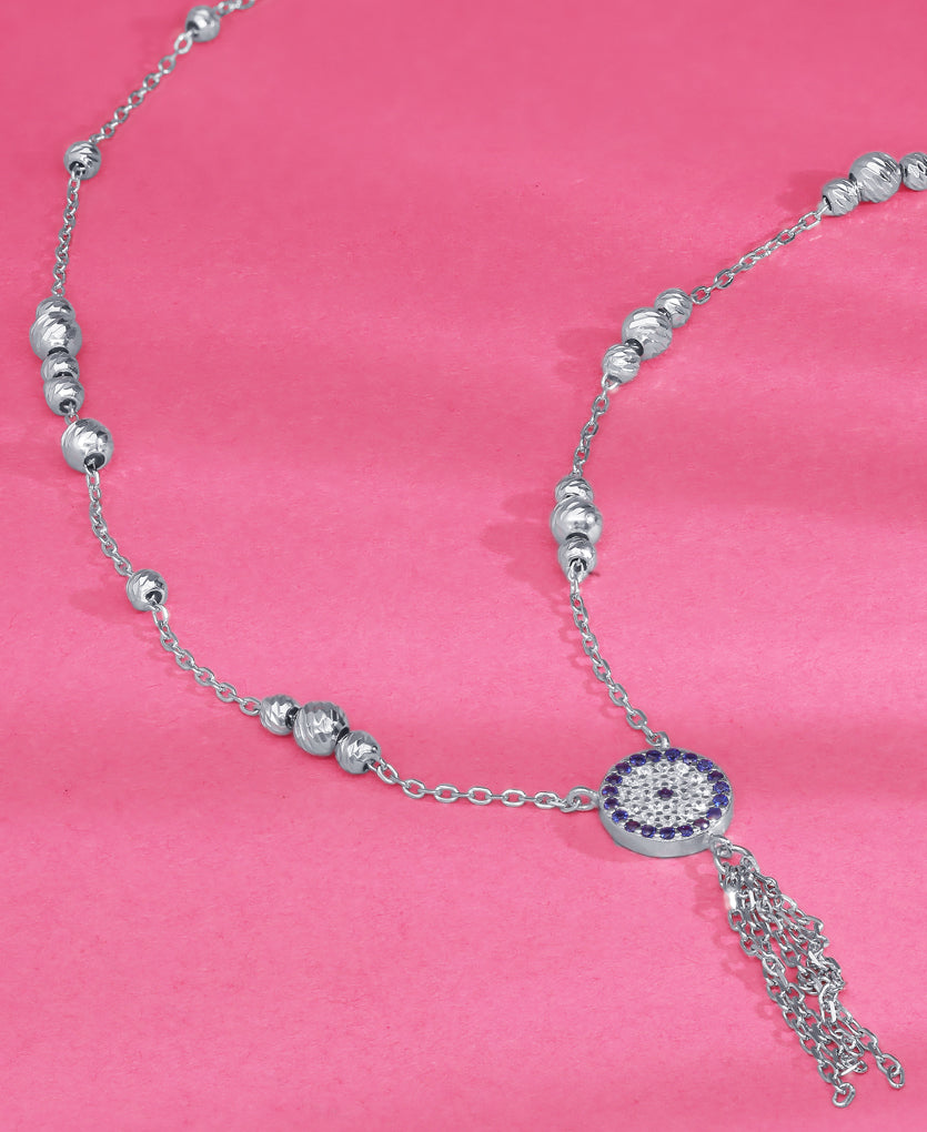 Ocular Charm Lariate Necklace